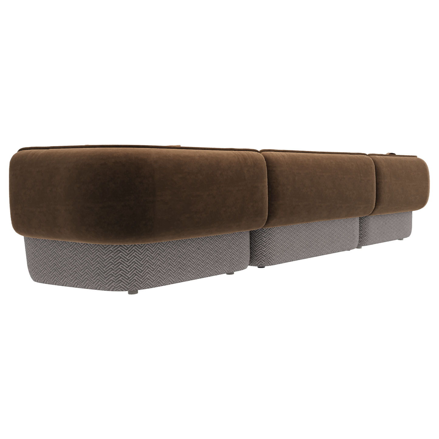 Triple Cushy mix brown