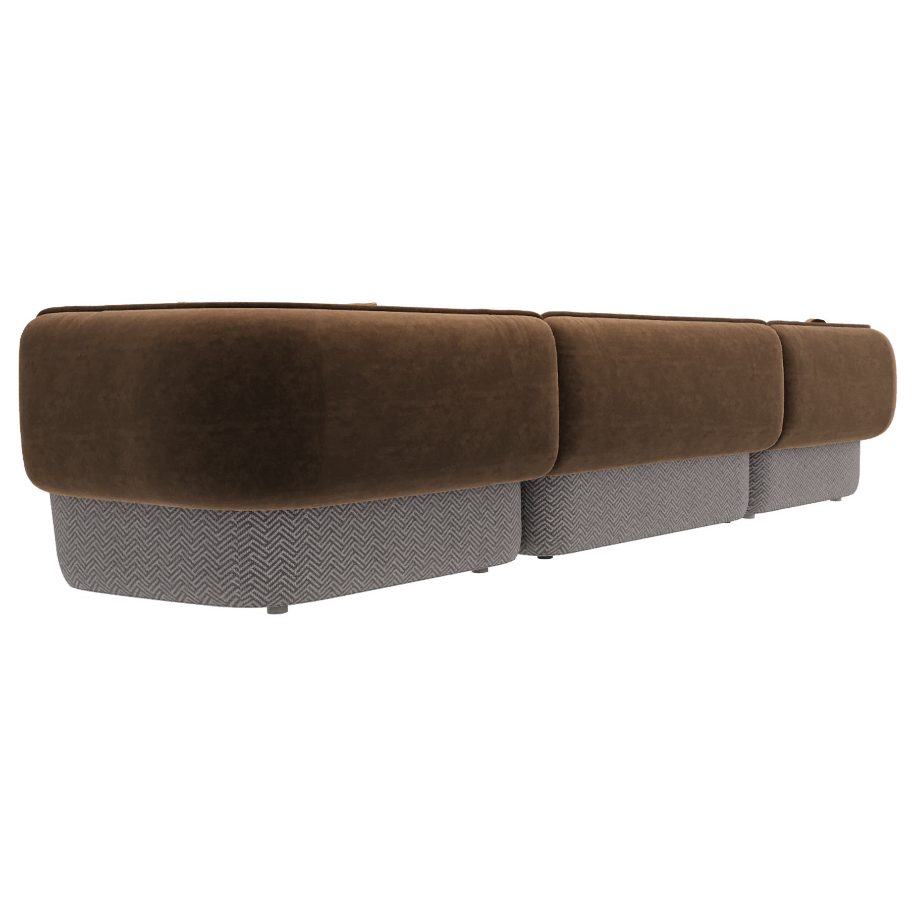 Triple Cushy mix brown