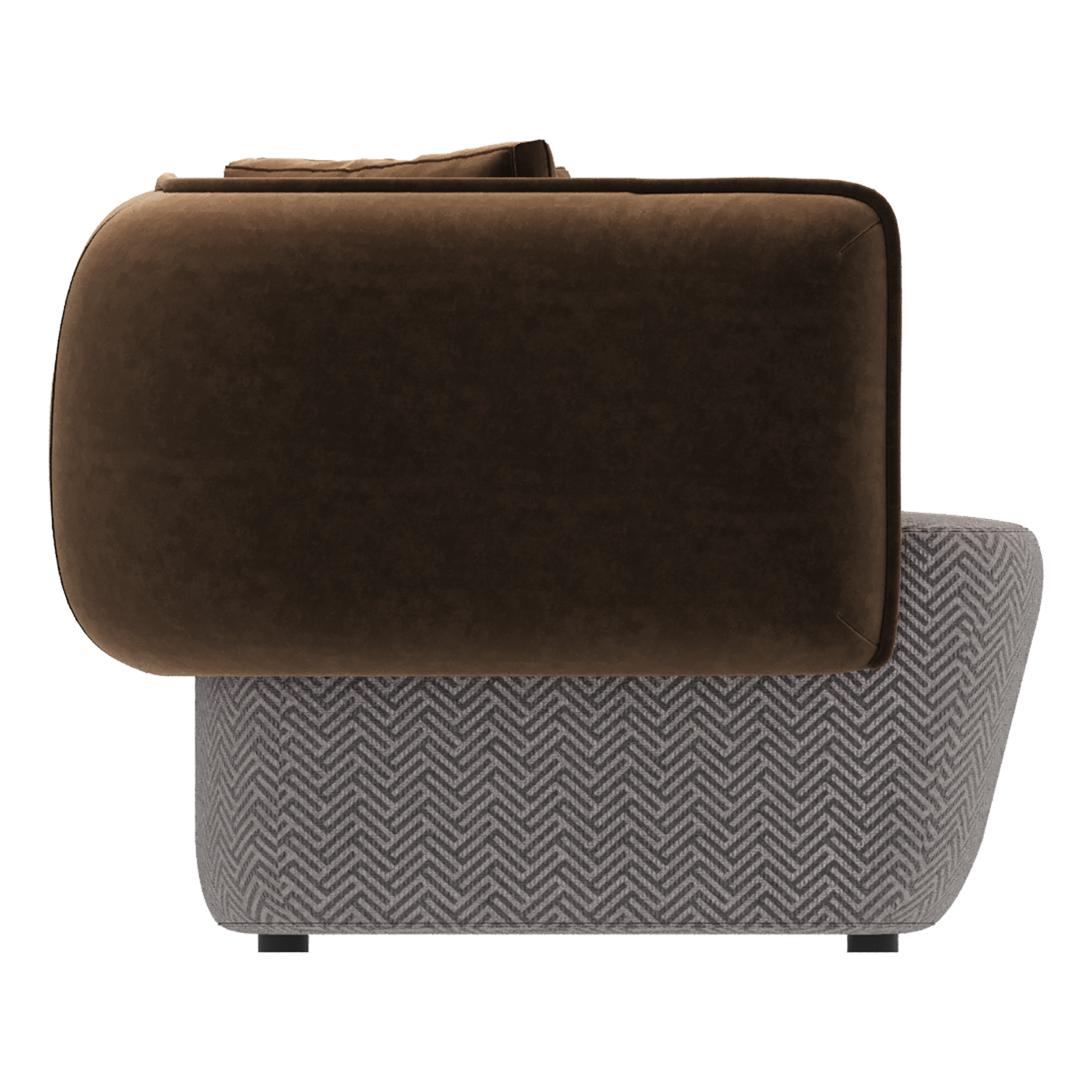 Triple Cushy mix brown