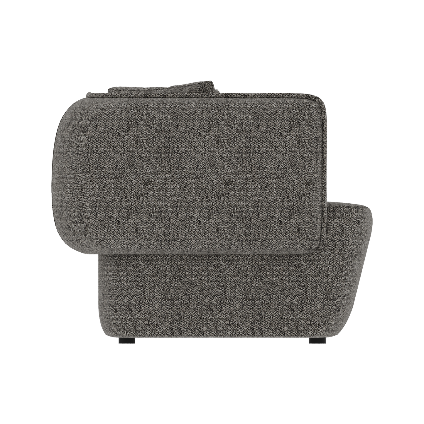 Mini Cushy Plain Grayish