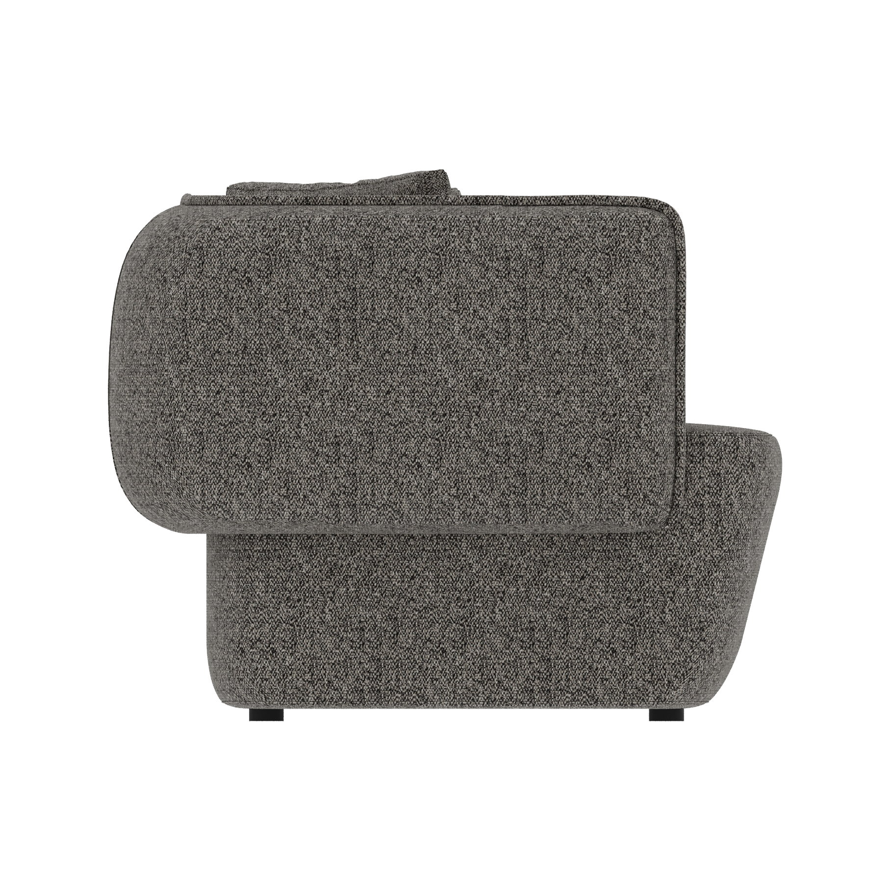 Mini Cushy Plain Grayish