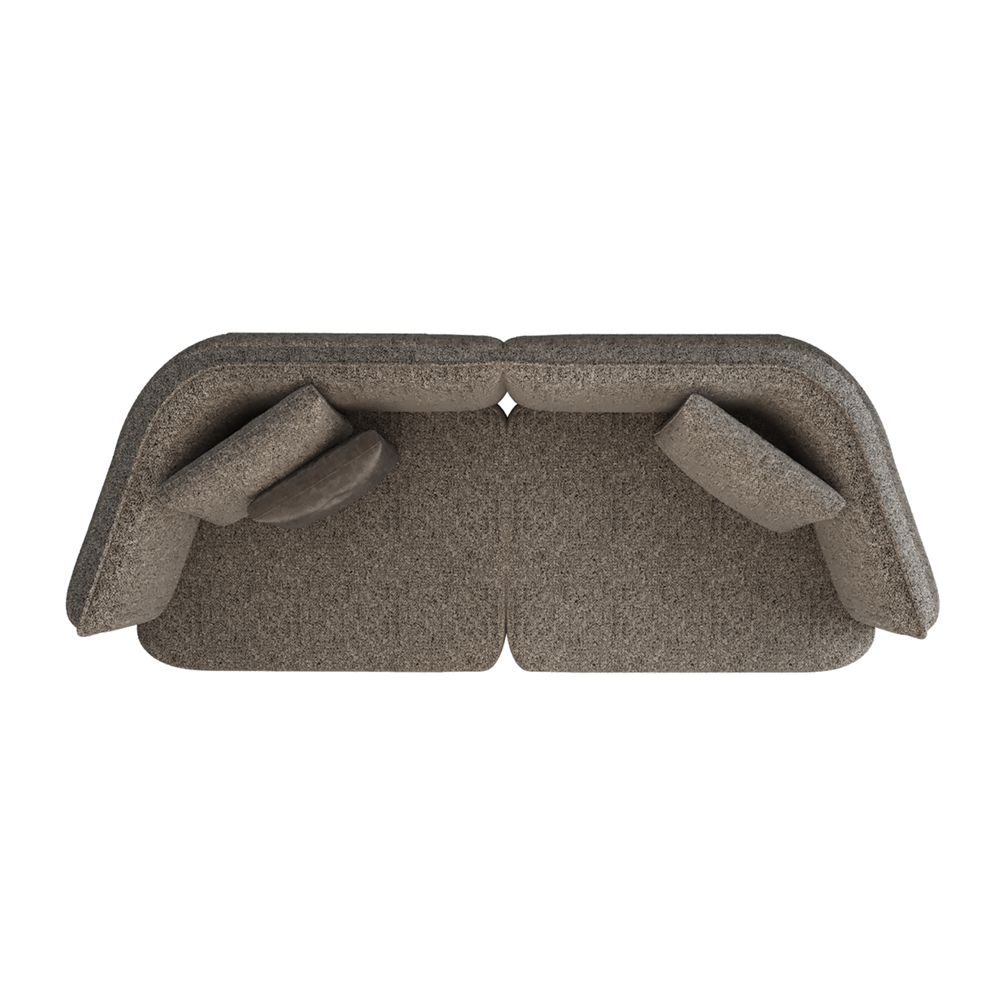 Mini Cushy Plain Grayish
