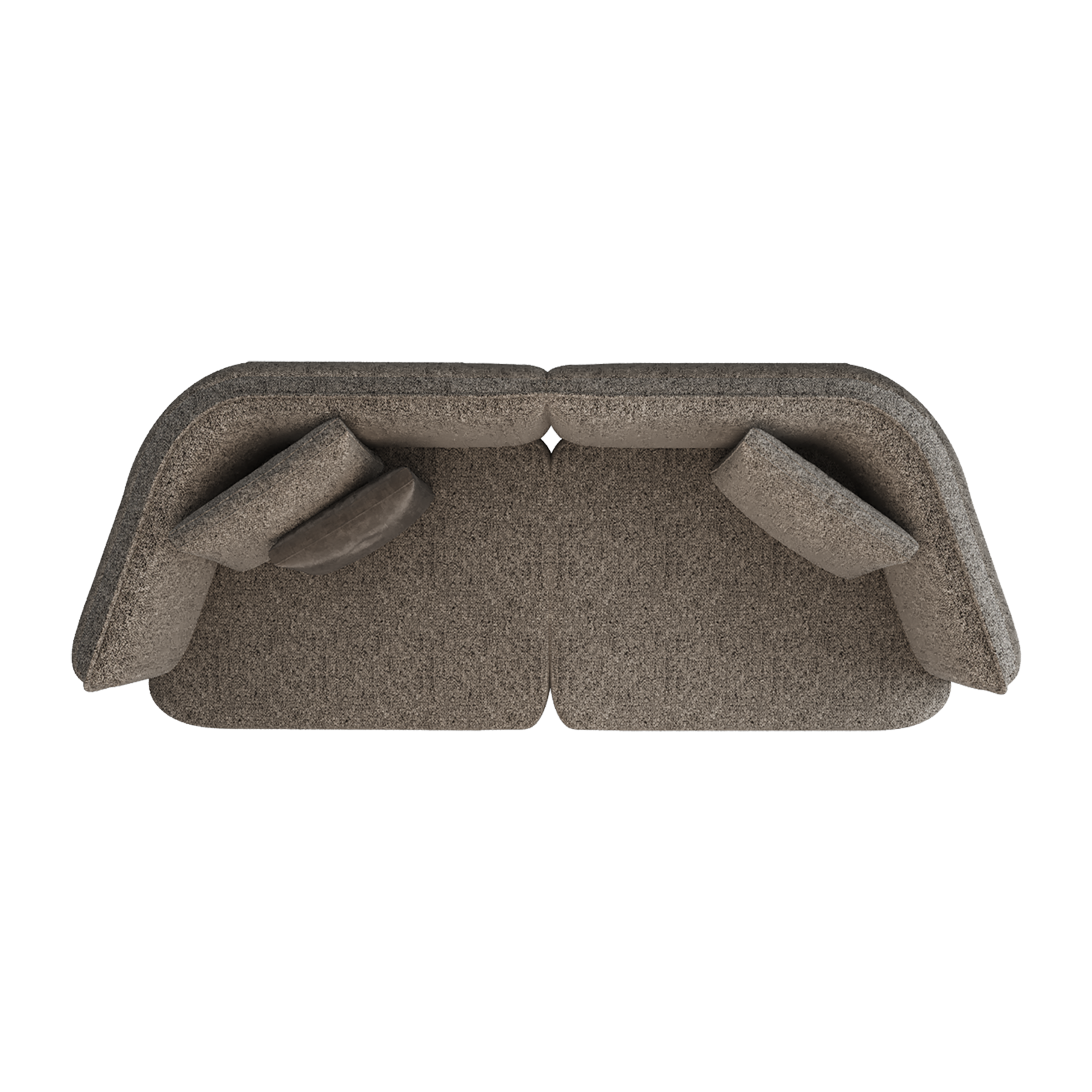 Mini Cushy Plain Grayish