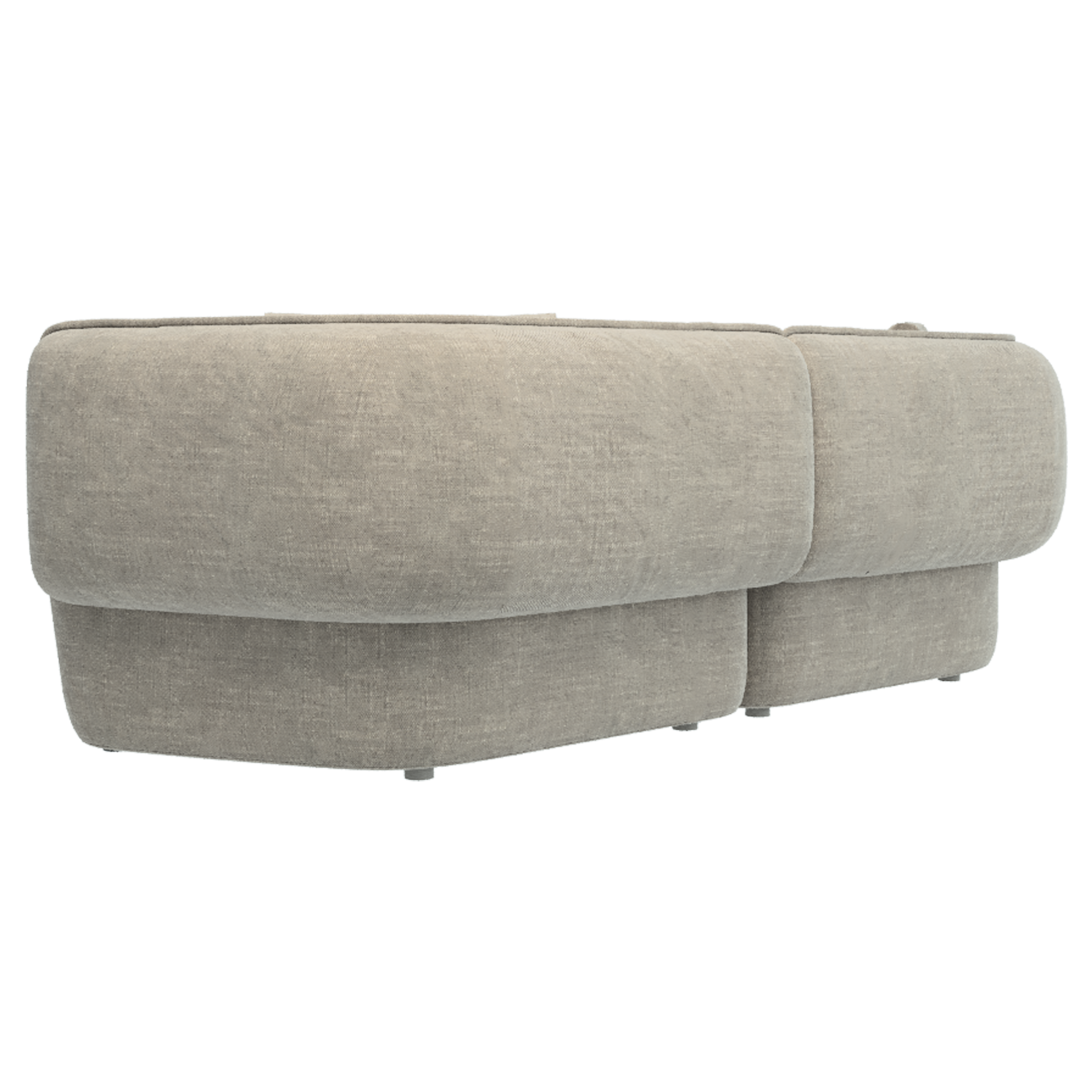 Mini Cushy Plain Beige