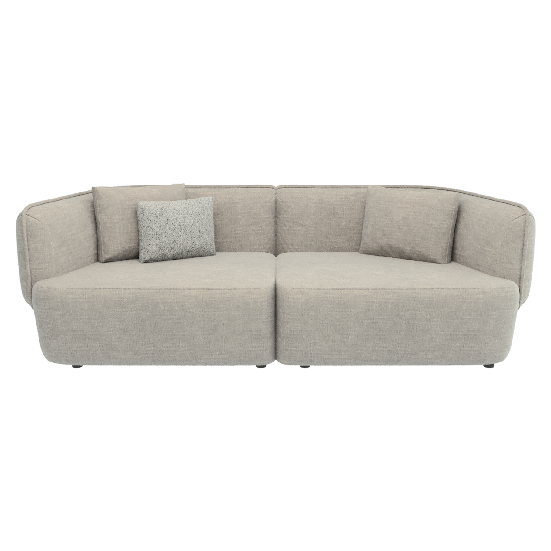 Mini Cushy Plain Beige