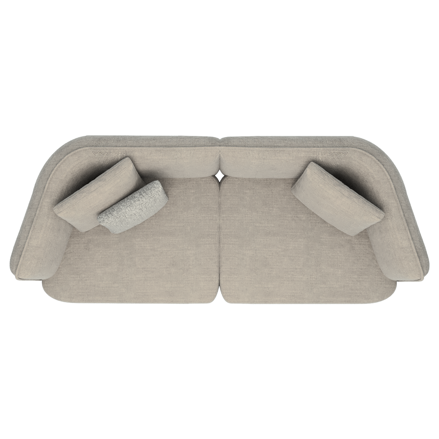 Mini Cushy Plain Beige