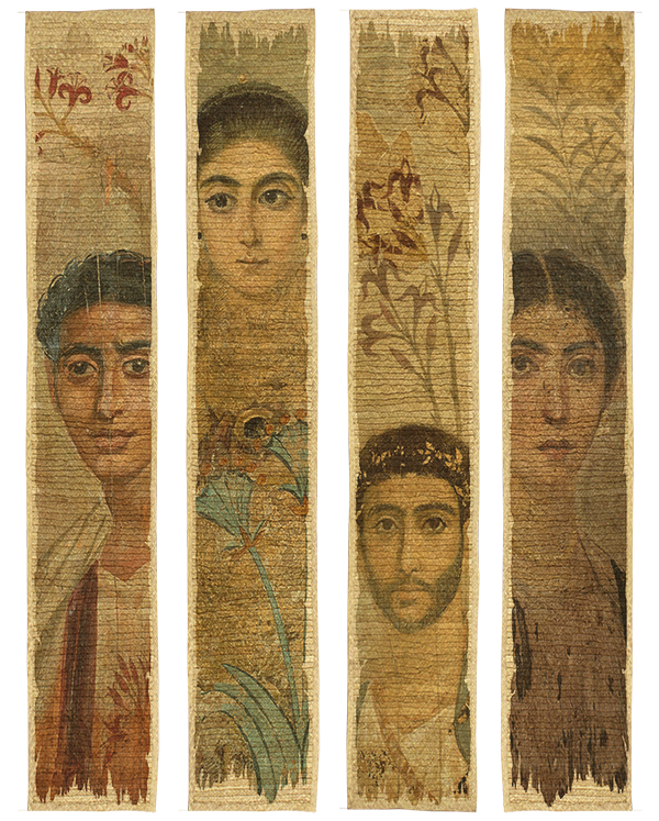Fayoum Portrait Man Face 4