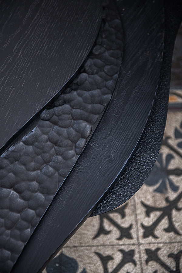 Black O coffee table