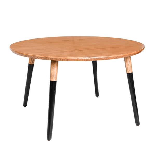 Basic Oak Coffee Table - Black legs