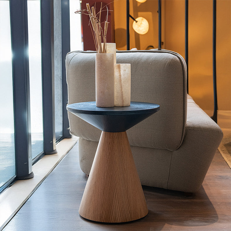 Cone side table