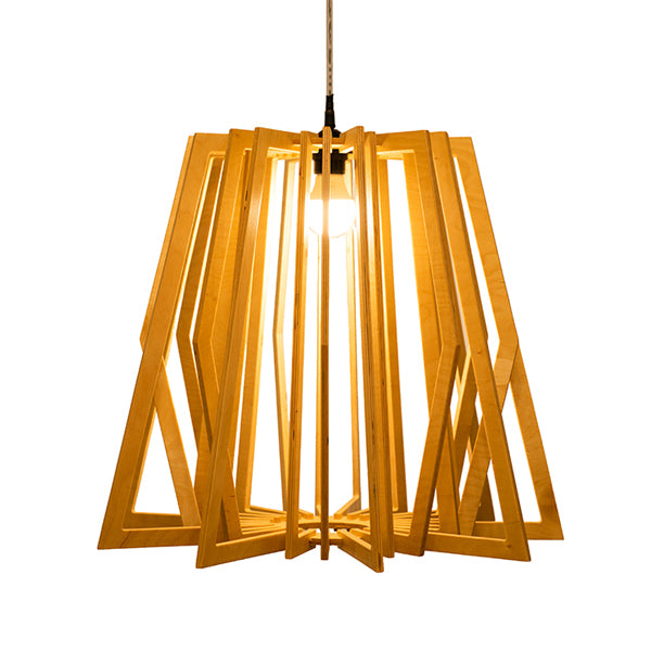 L-Shade Wooden Lighting