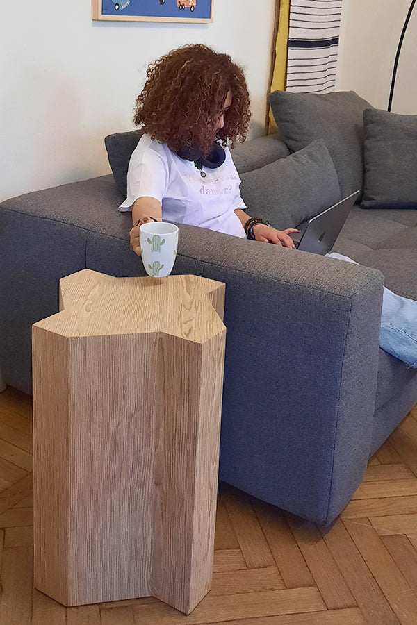 Mamluk side table - beige