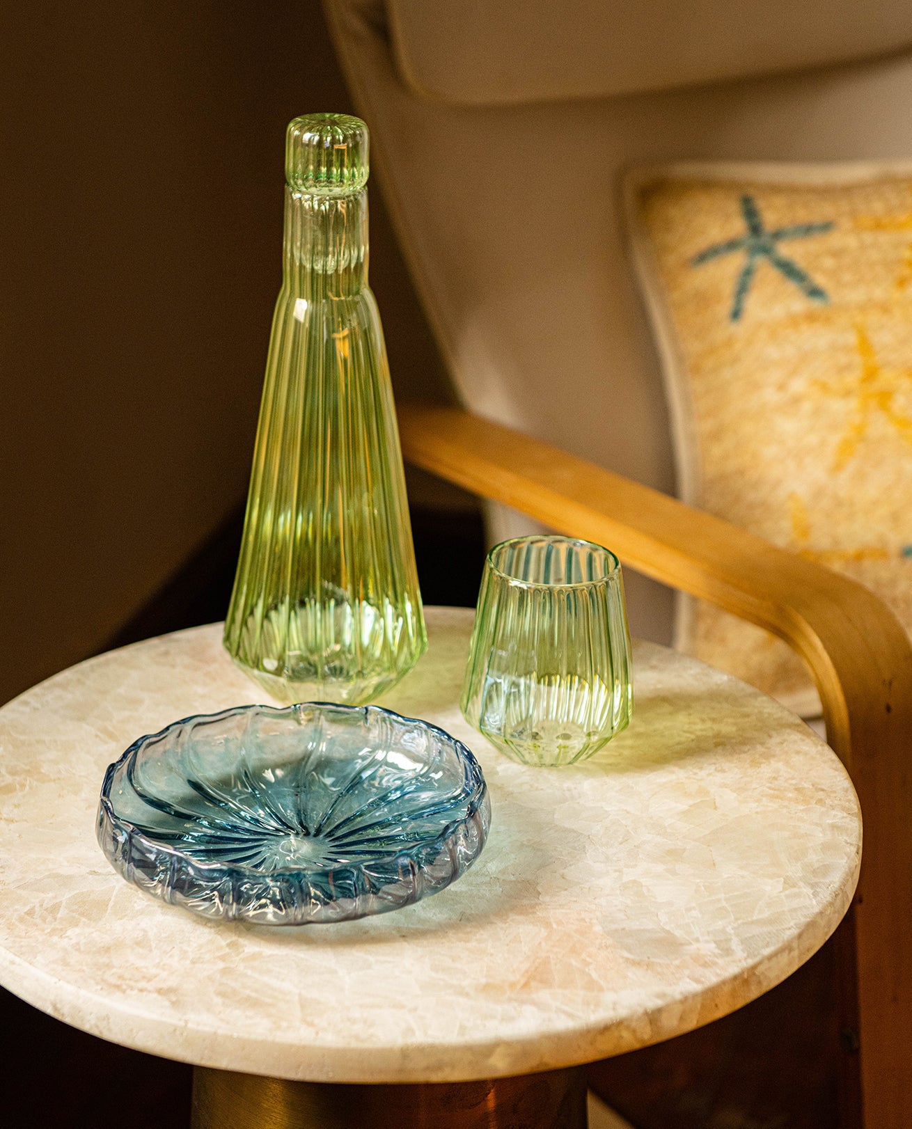 Marhab Plates - blue