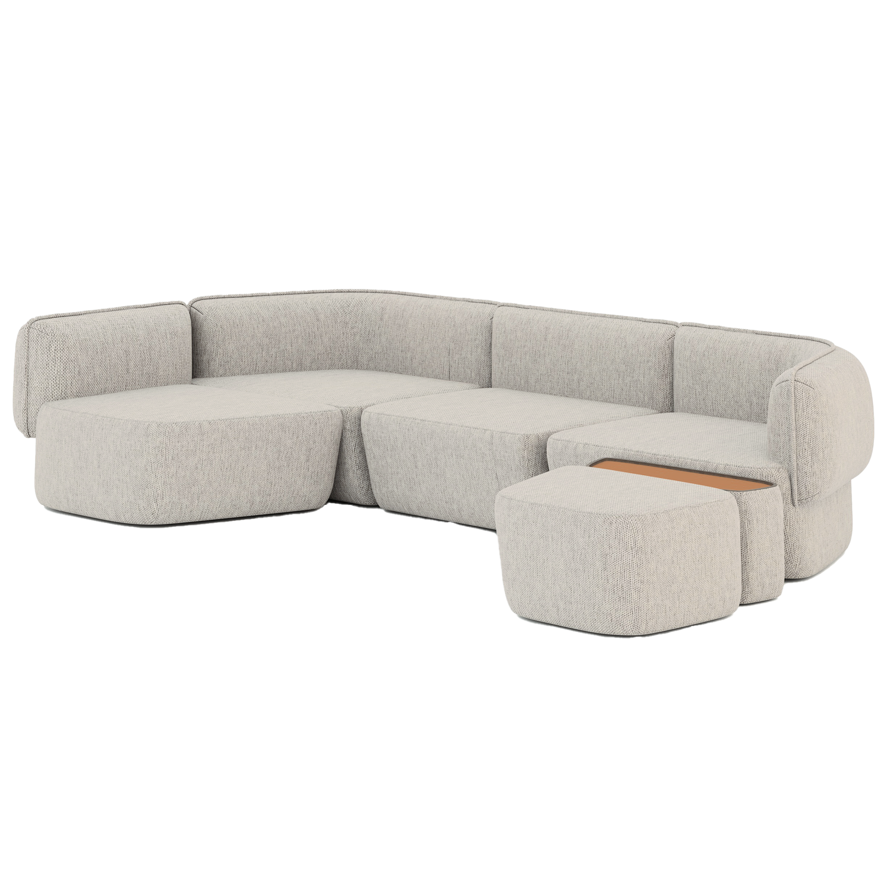 Mega Cushy Plain Beige