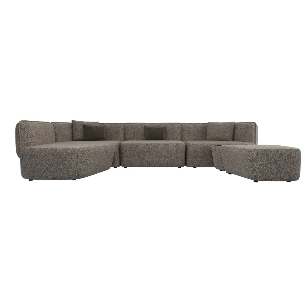 Mega Cushy Plain Grayish