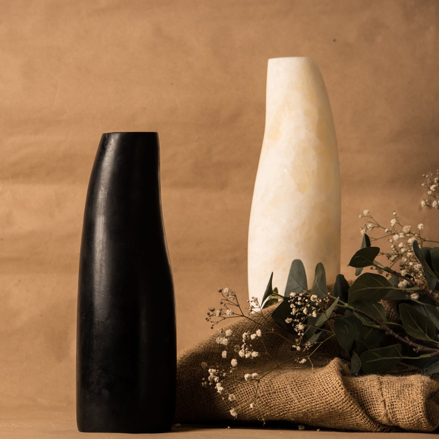 Positive Negative Black Vase