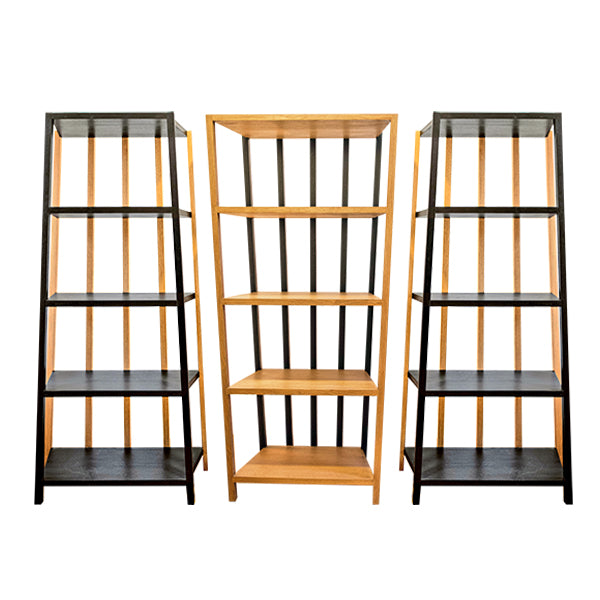 Pyra Black Shelving Unit