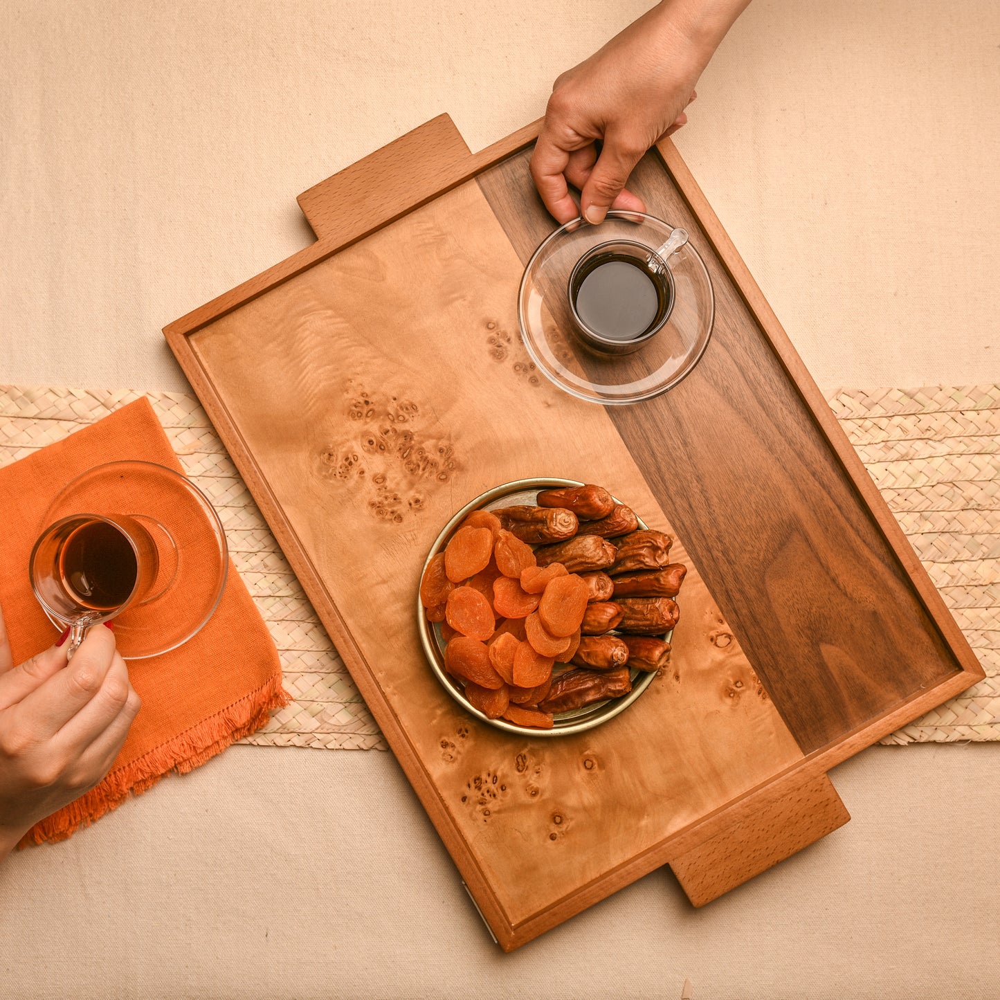 Roots Rectangular Tray