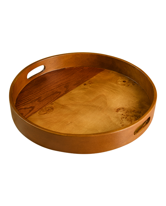 Round Roots tray