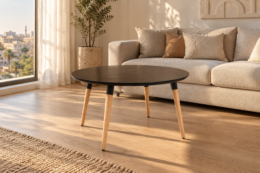 Basic Coffee Table - black top