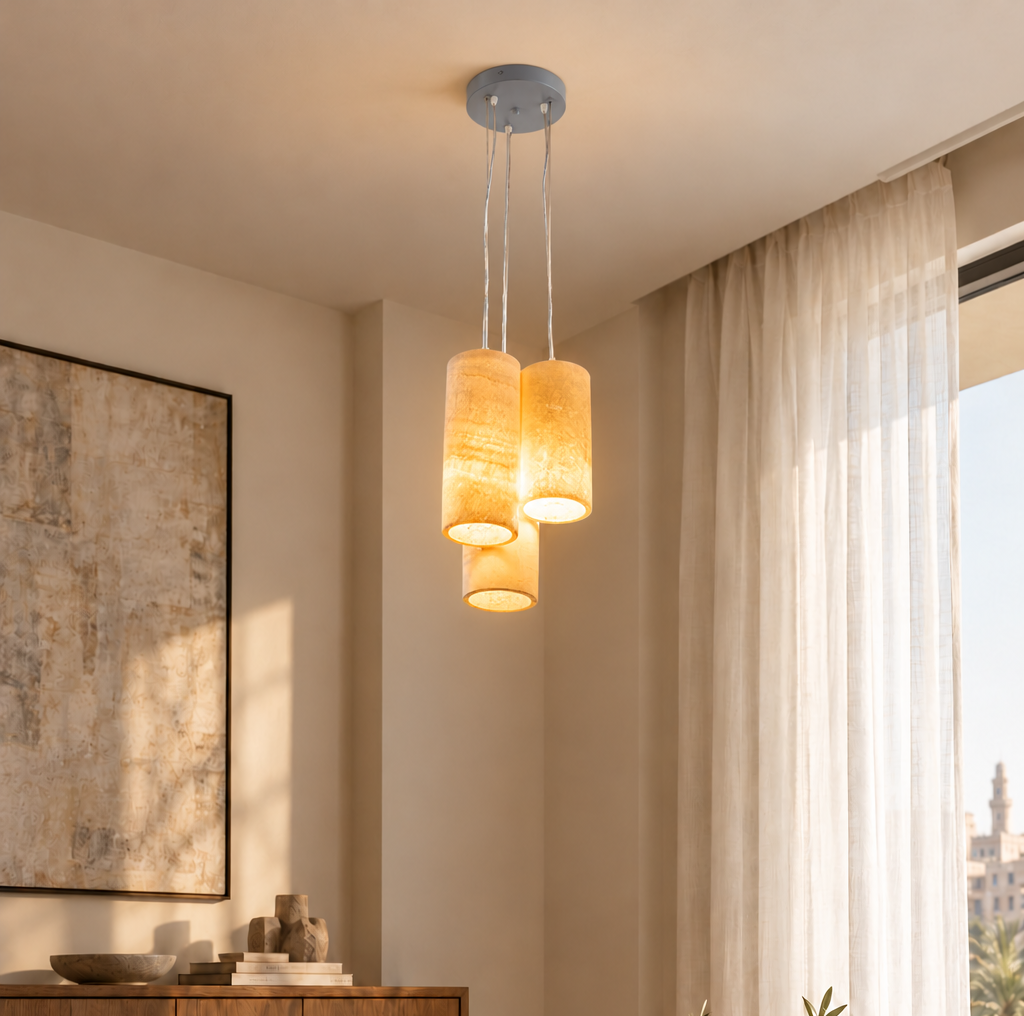 TRIO Gray ceiling lamp