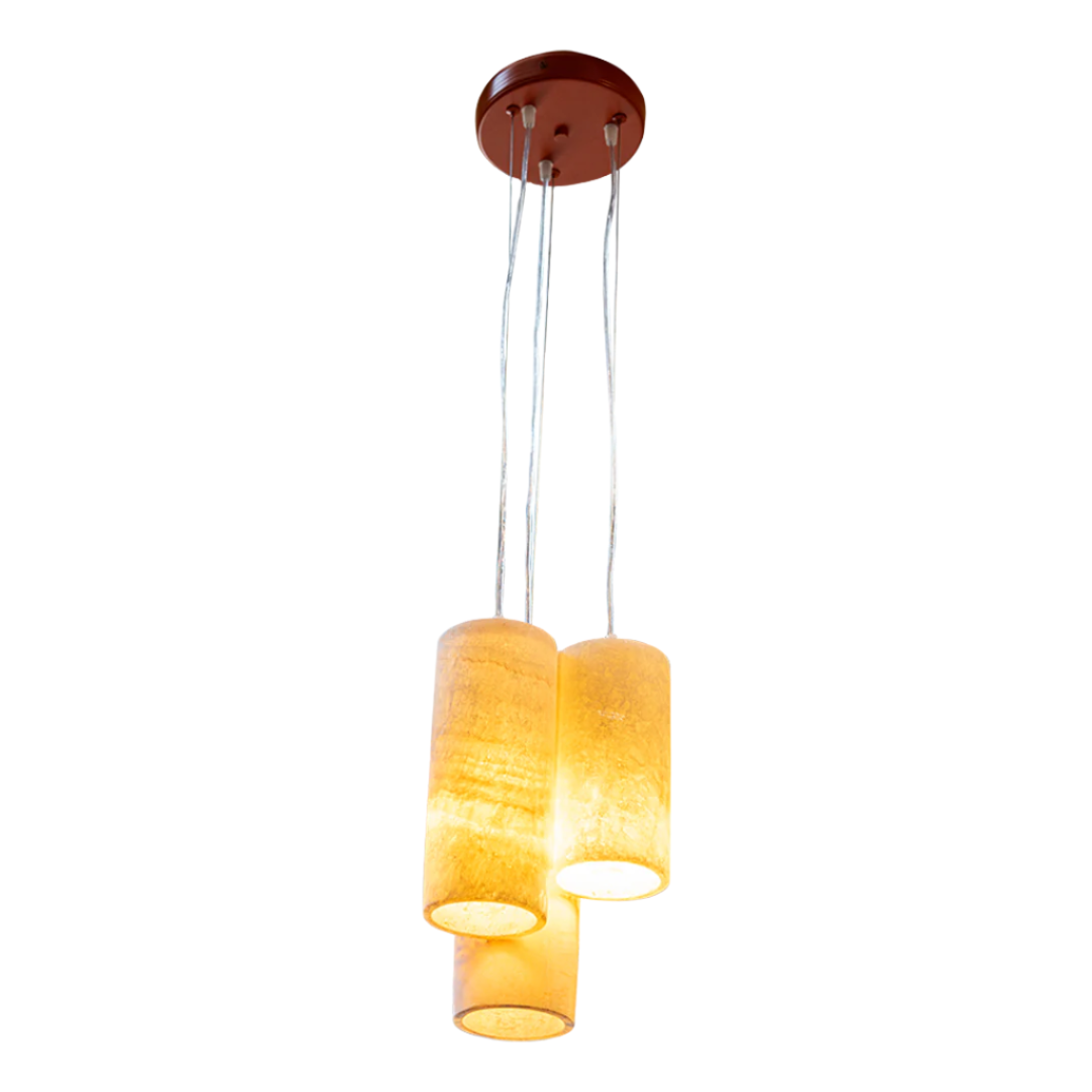 TRIO Brick Red ceiling lamp