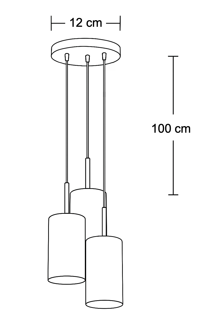 TRIO cimon ceiling lamp