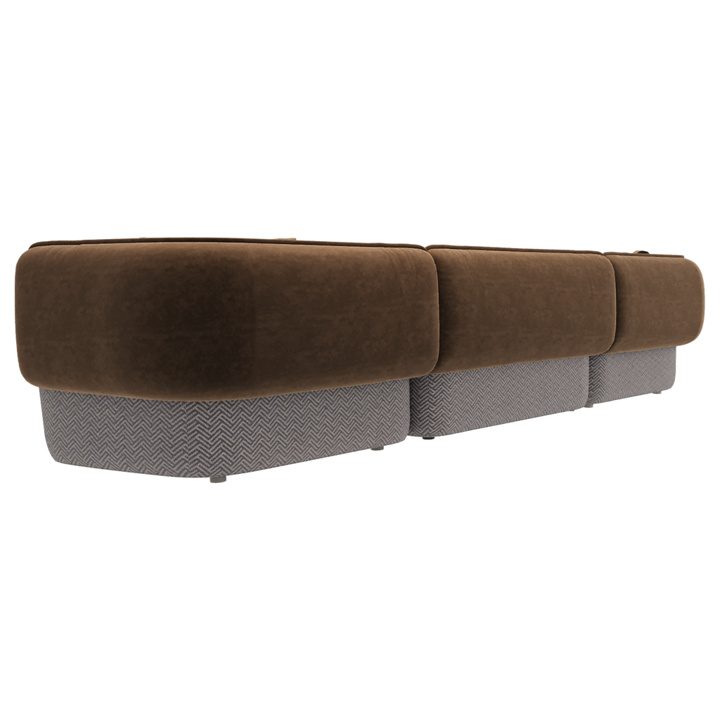 Triple Cushy mix brown