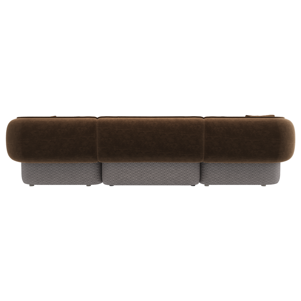 Triple Cushy mix brown