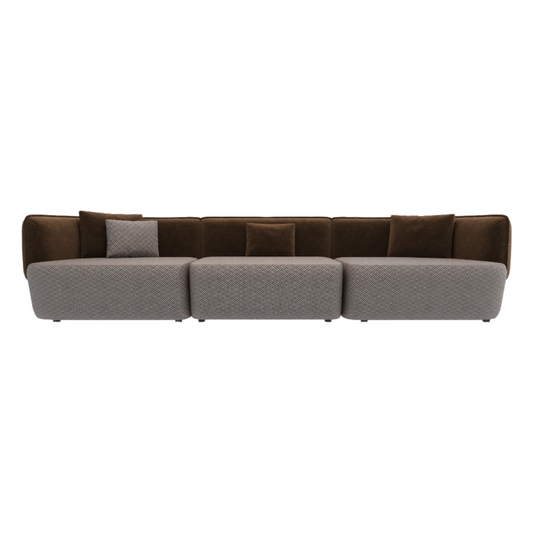 Triple Cushy mix brown