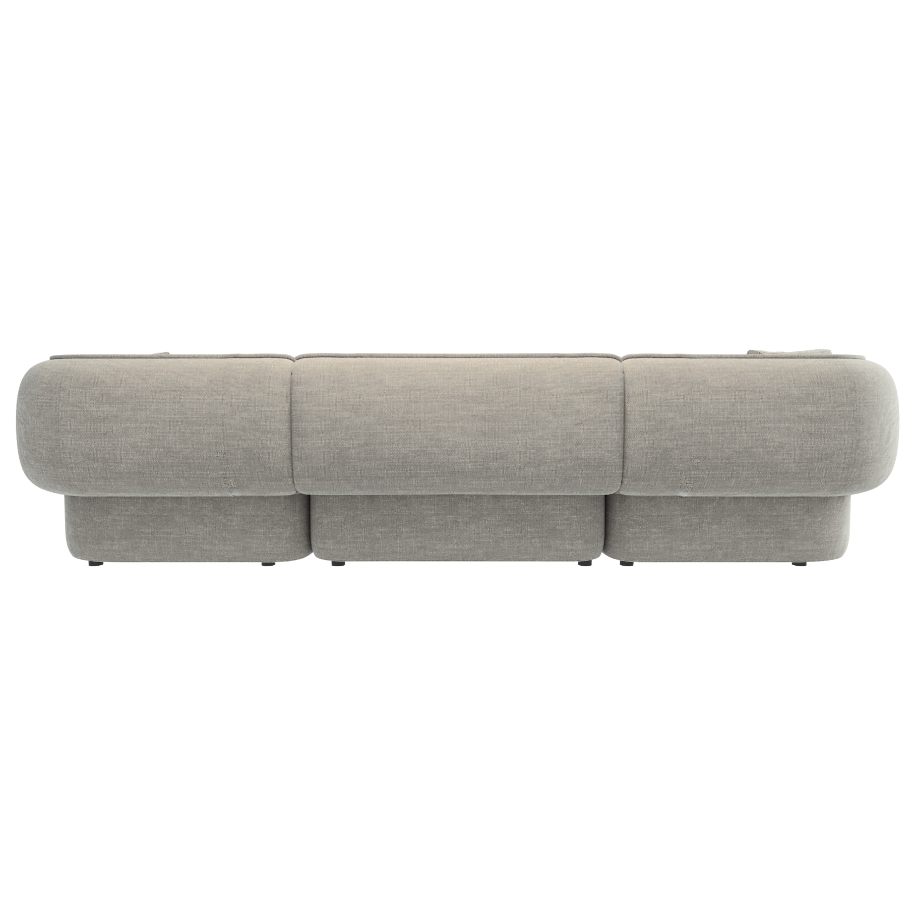 Triple Cushy Plain Beige