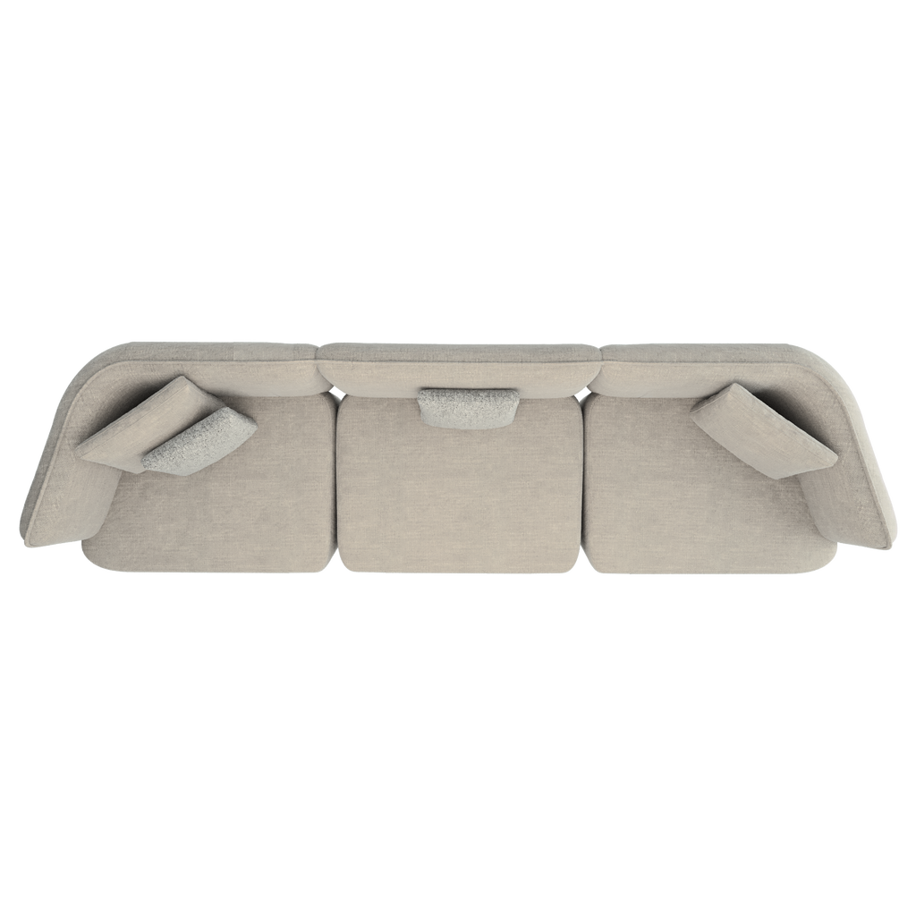 Triple Cushy Plain Beige
