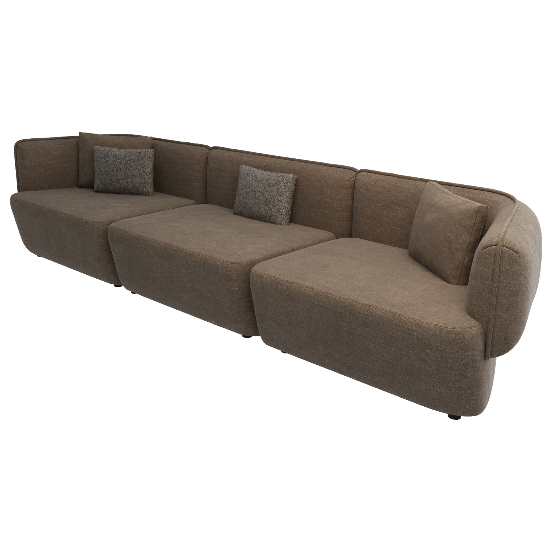 Triple Cushy Plain Cafe
