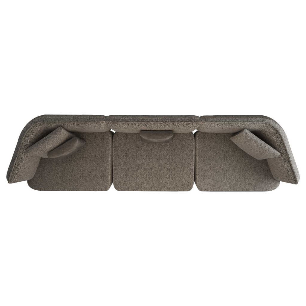 Triple Cushy Plain Grayish