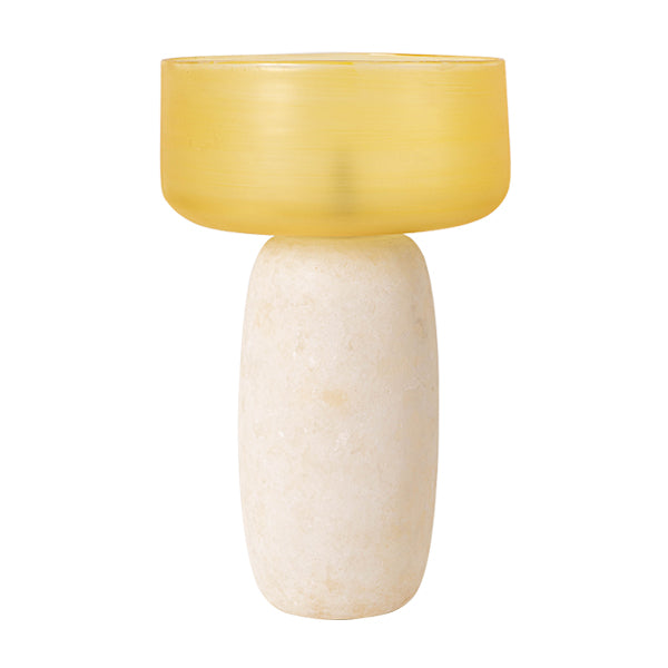 Yellow Mushroom Side Lamp