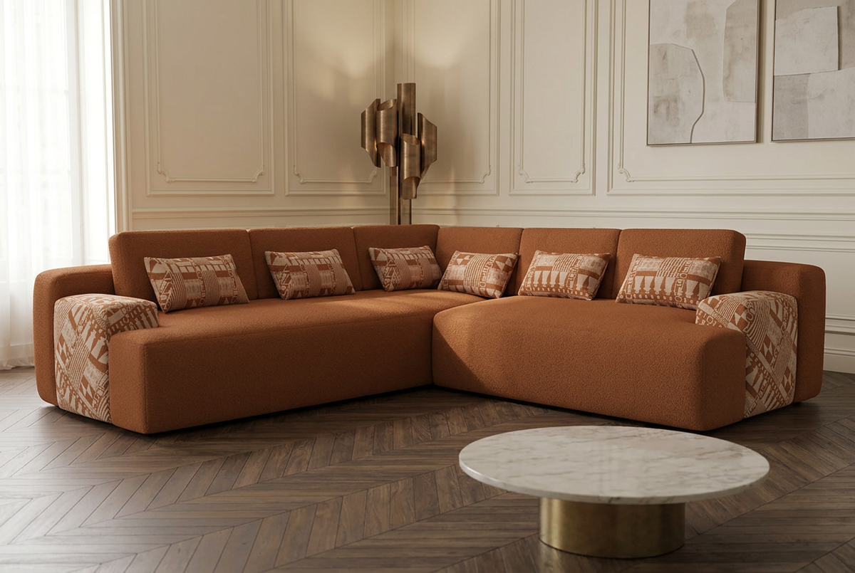 Havane Corner Scala in a luxury salon