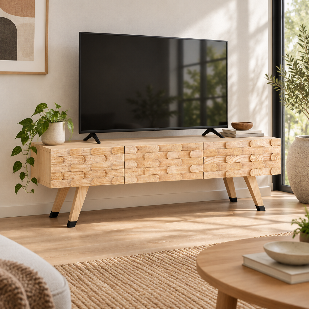 Leaf TV Unit Small on set