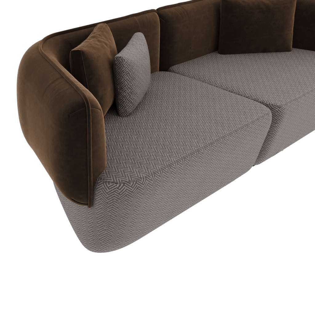 Mini Cushy mix brown