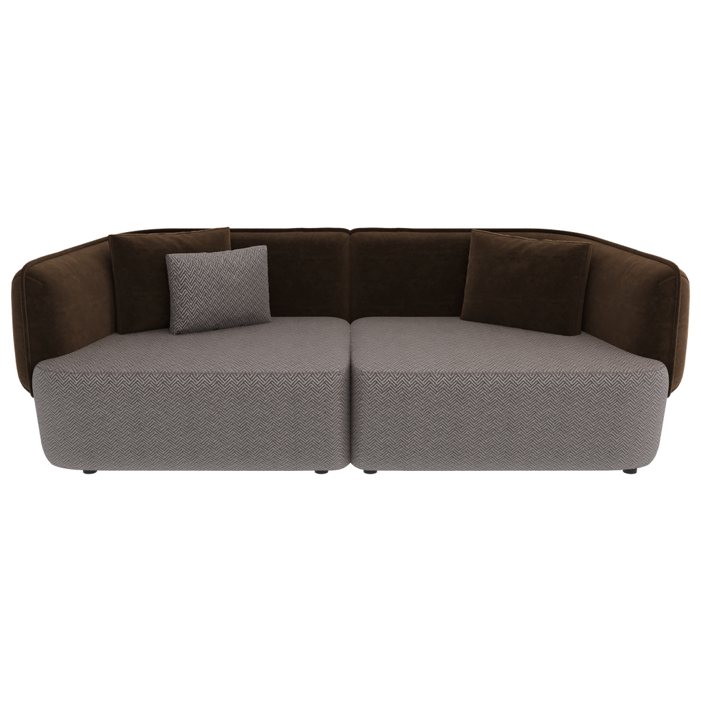 Mini Cushy mix brown