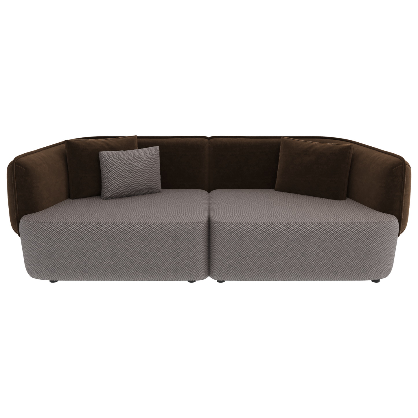 Mini Cushy mix brown