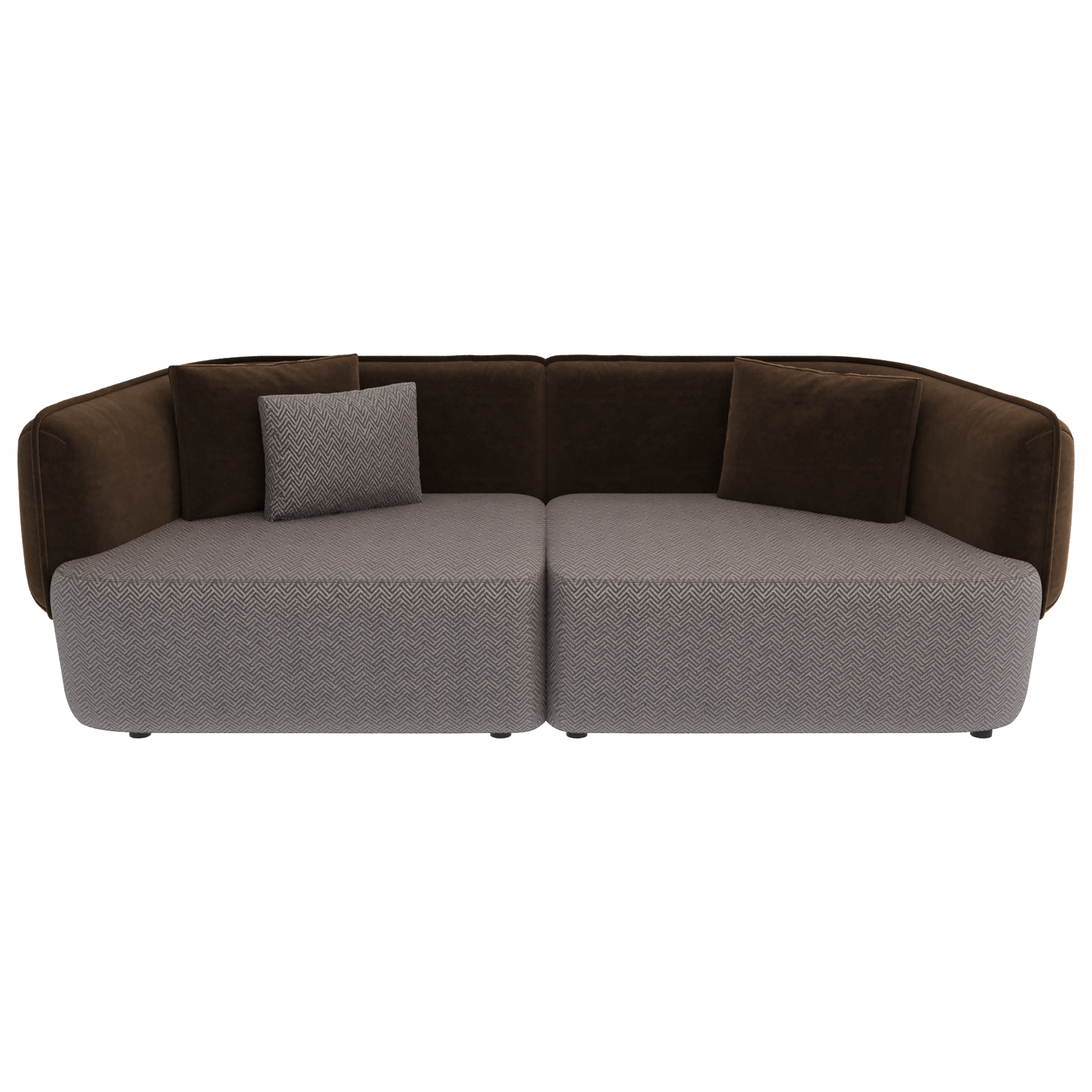 Mini Cushy mix brown