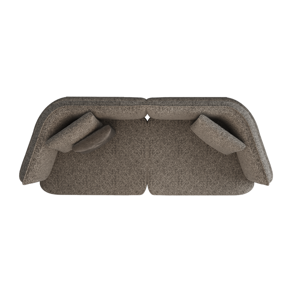 Mini Cushy Plain Grayish