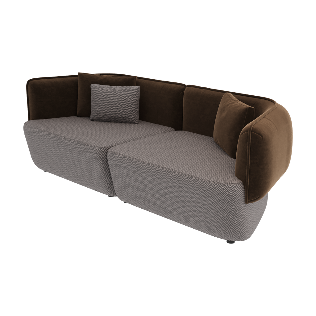 Mini Cushy mix brown