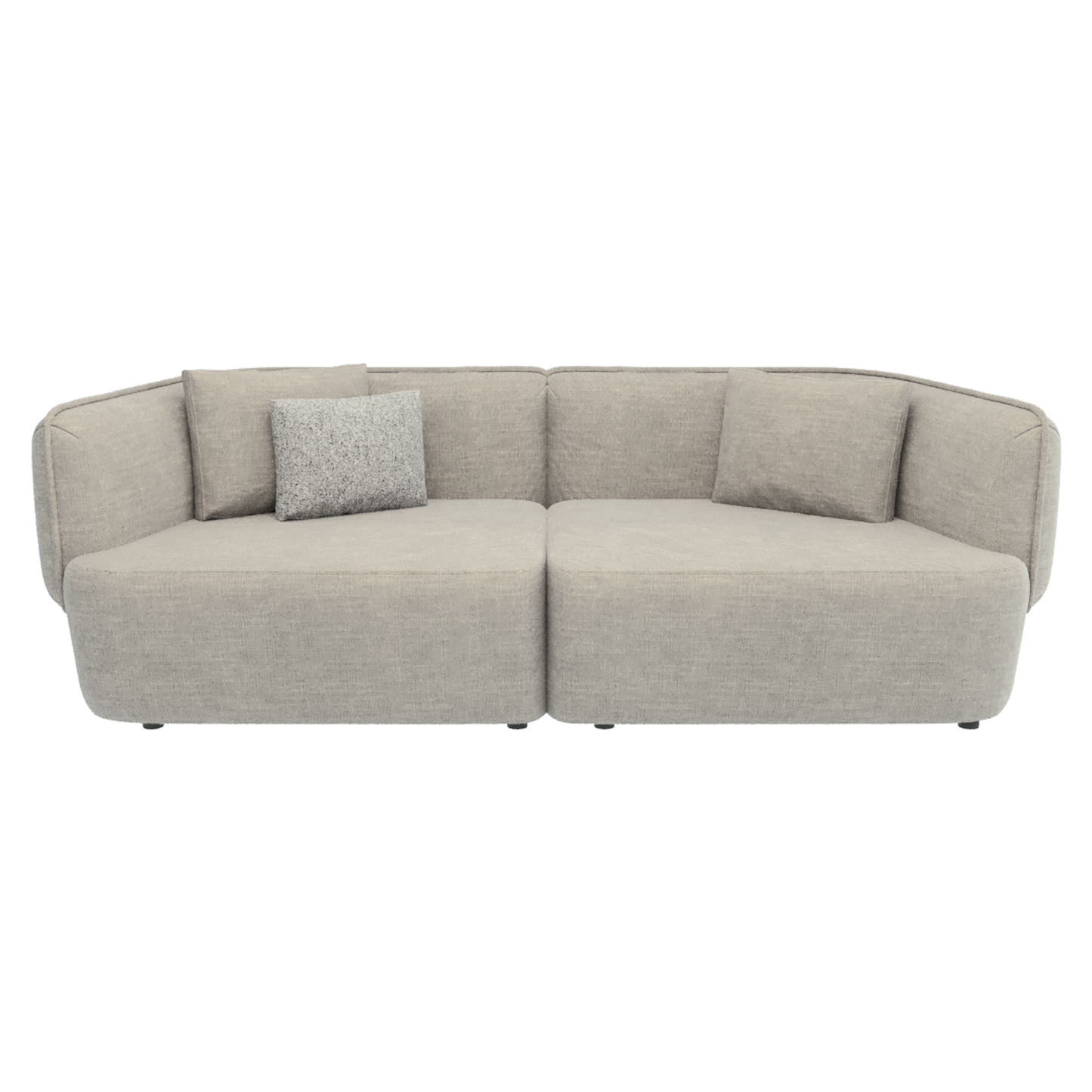Mini Cushy Plain Beige