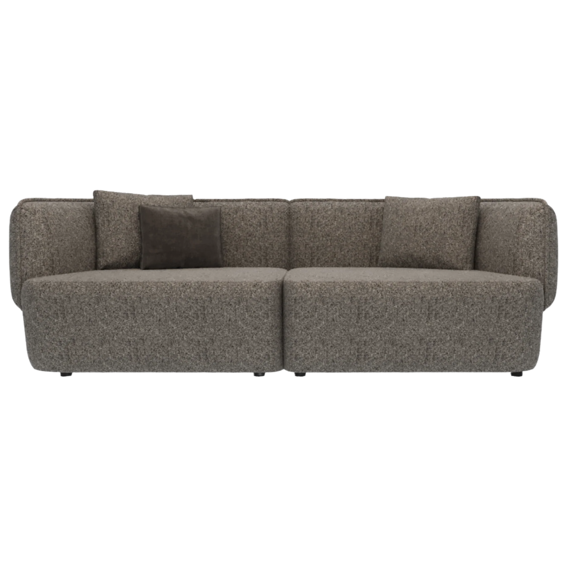 Mini Cushy Plain Grayish