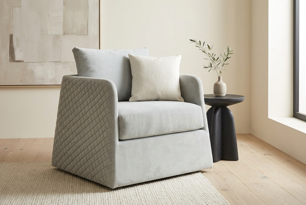 Nile Armchair in a modern chic room