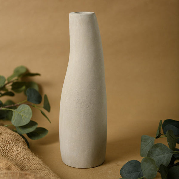 Positive Negative Gray Vase