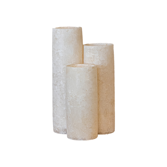 Trio Alabaster Vase